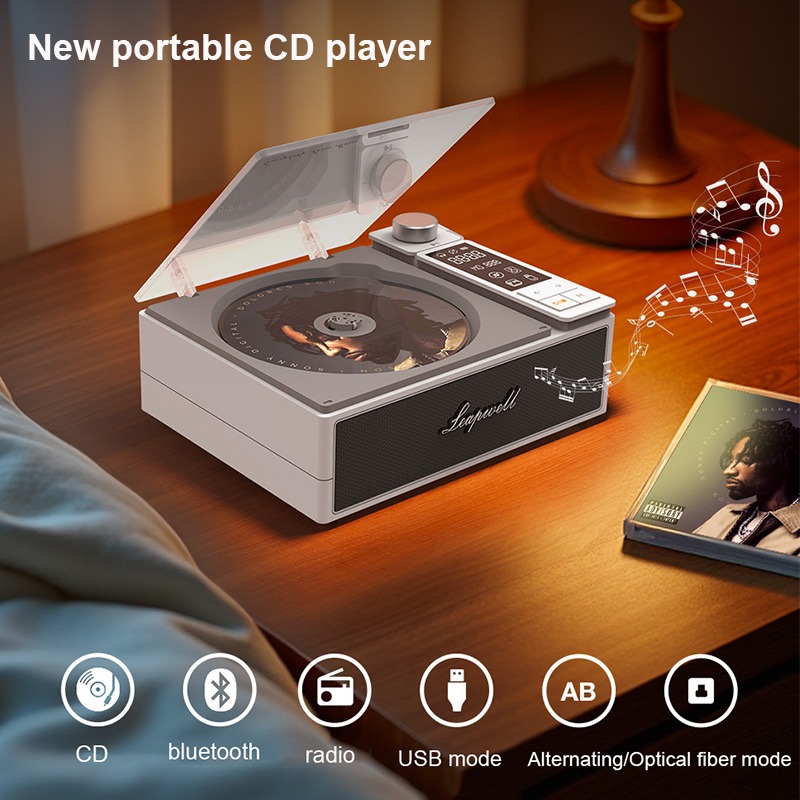 Amazon Music Audio Quality - Wielofunkcyjny odtwarzacz płyt CD w stylu