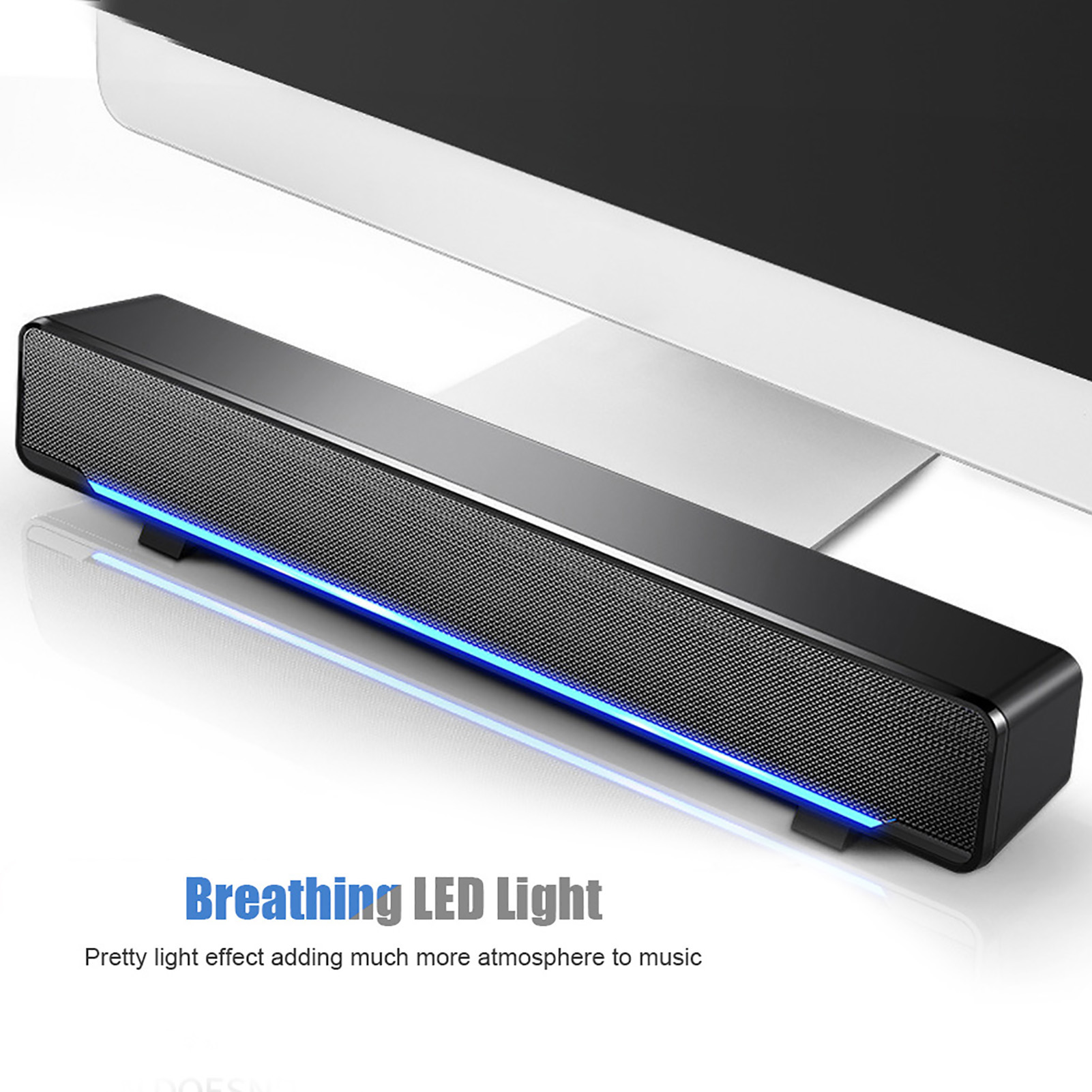 Audio Music Player Pc - Przenośny soundbar USB Przewodowy soundbar stereo