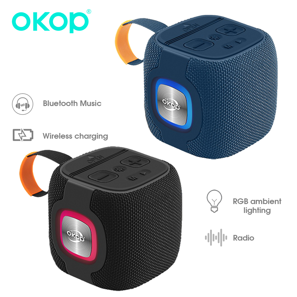 Amazon Music Audio Quality - Głośnik Bluetooth OKOP, głośnik wysokiej jakości