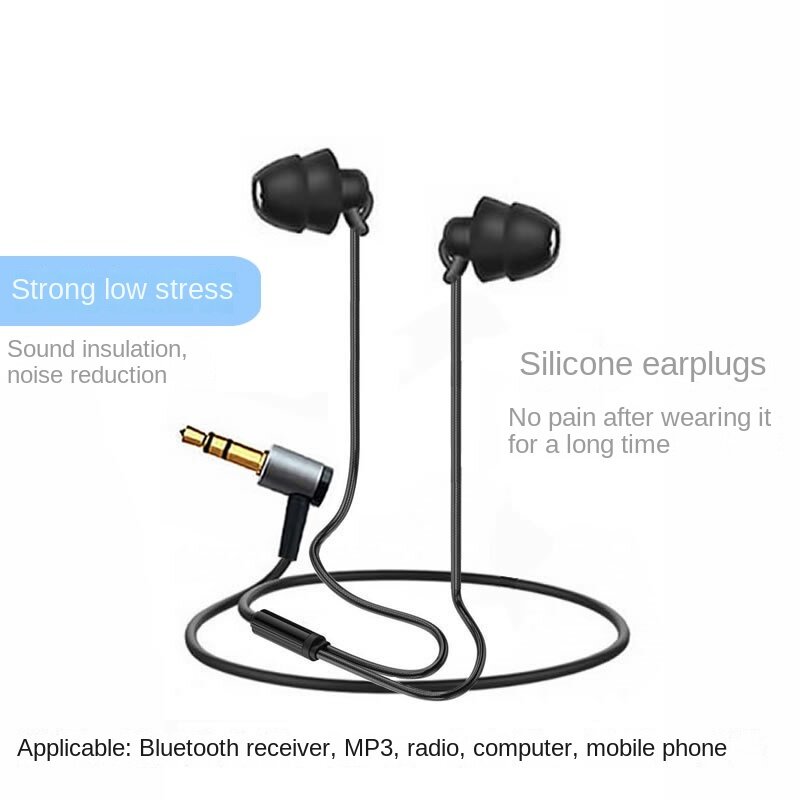 Audio Music Dj - Uniwersalne słuchawki przewodowe 3,5 mm Krótkie