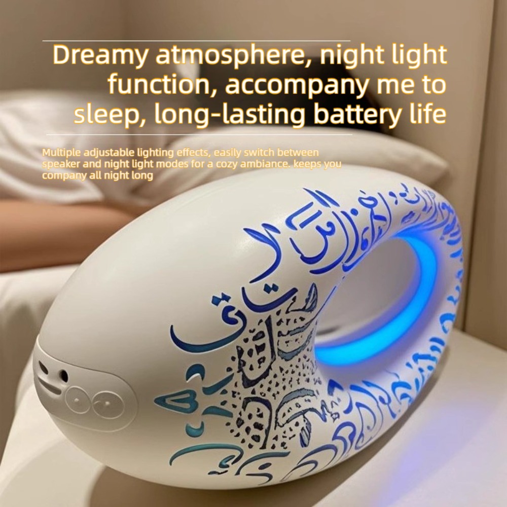 Audio Music Islamic - Mini głośnik Bluetooth z islamskimi wzorami,