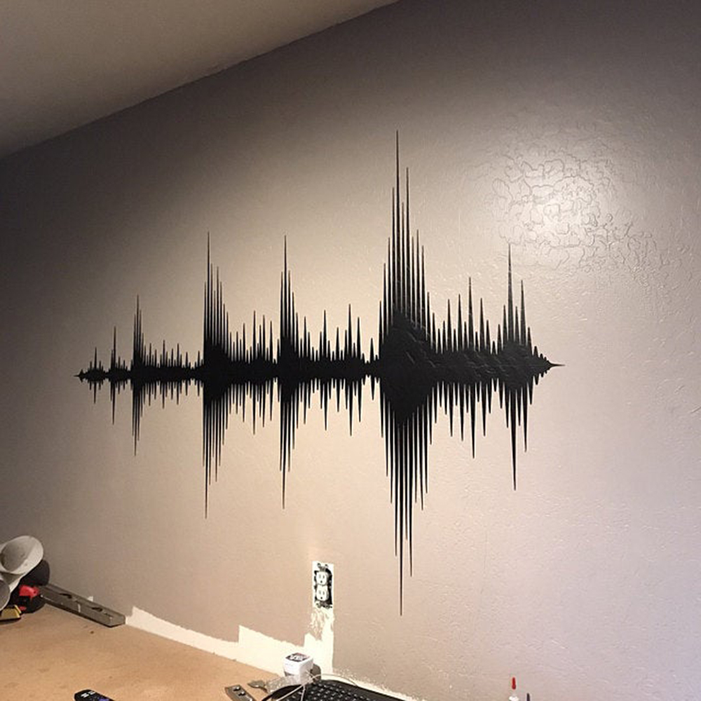 Audio Wave naklejka ścienna fa – Audio Music Wave recenzja i cena