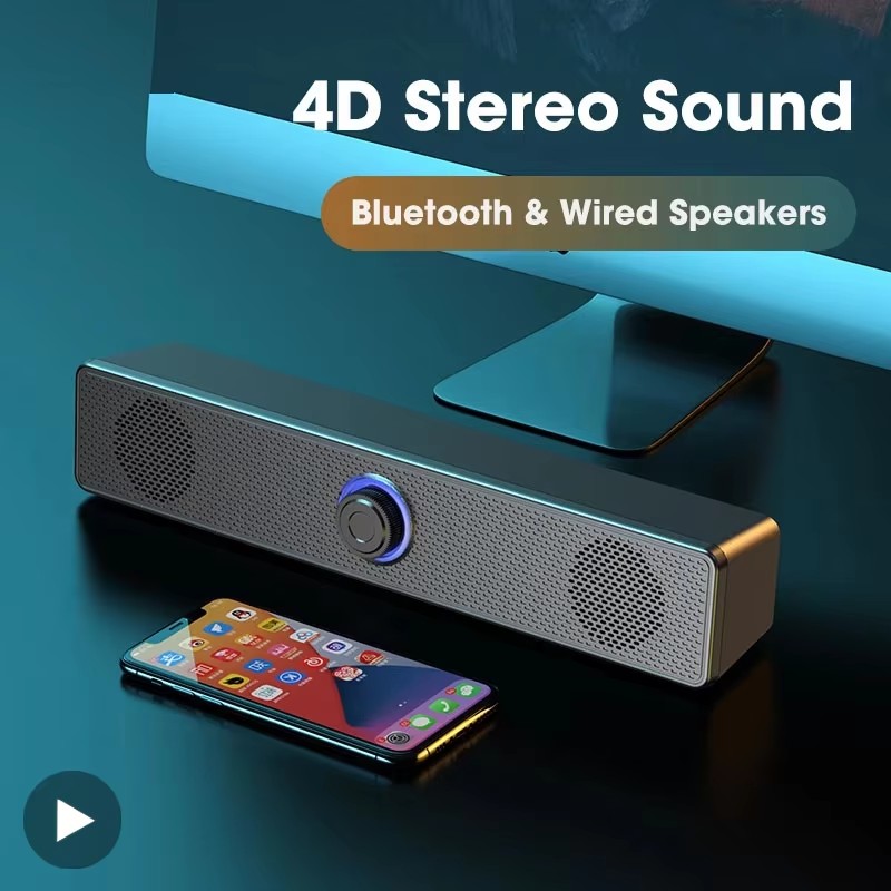 Muzyczny soundbar Komputerowy  – Audio Music Player Pc recenzja i cena