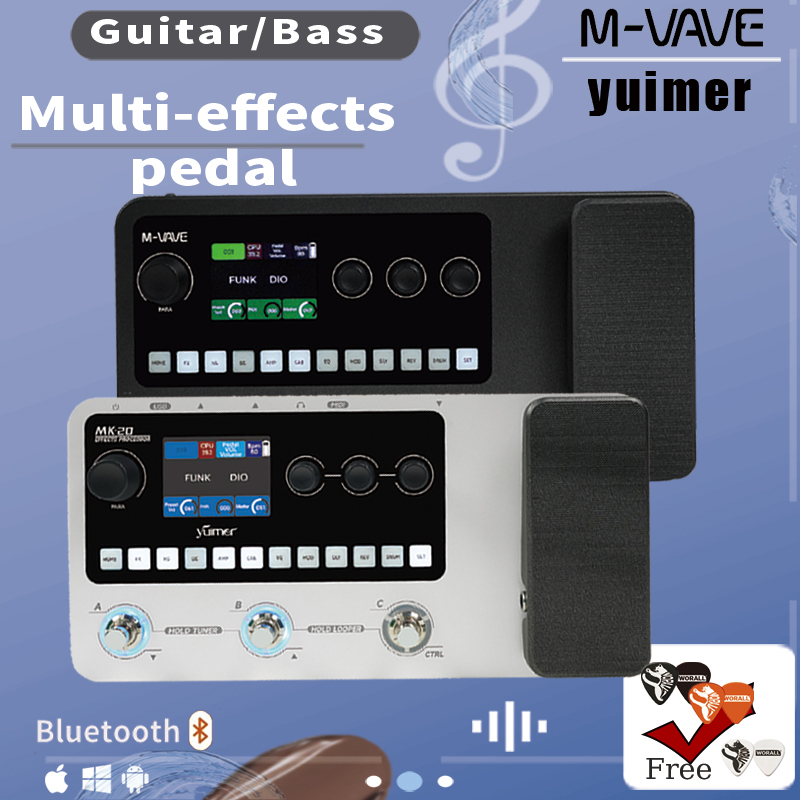 M-VAVE/Yuimer MK-20 Gitarowy/B – Looper Pedal Guitar recenzja i cena