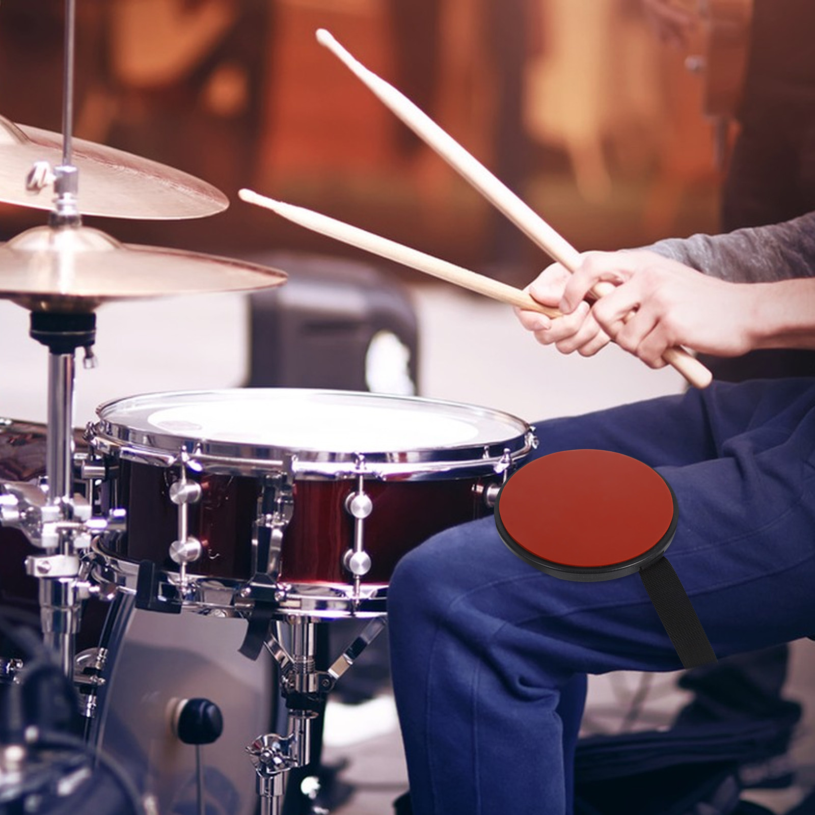 Regulowany silikonowy cichy pa – Drum Practice Pad recenzja i cena