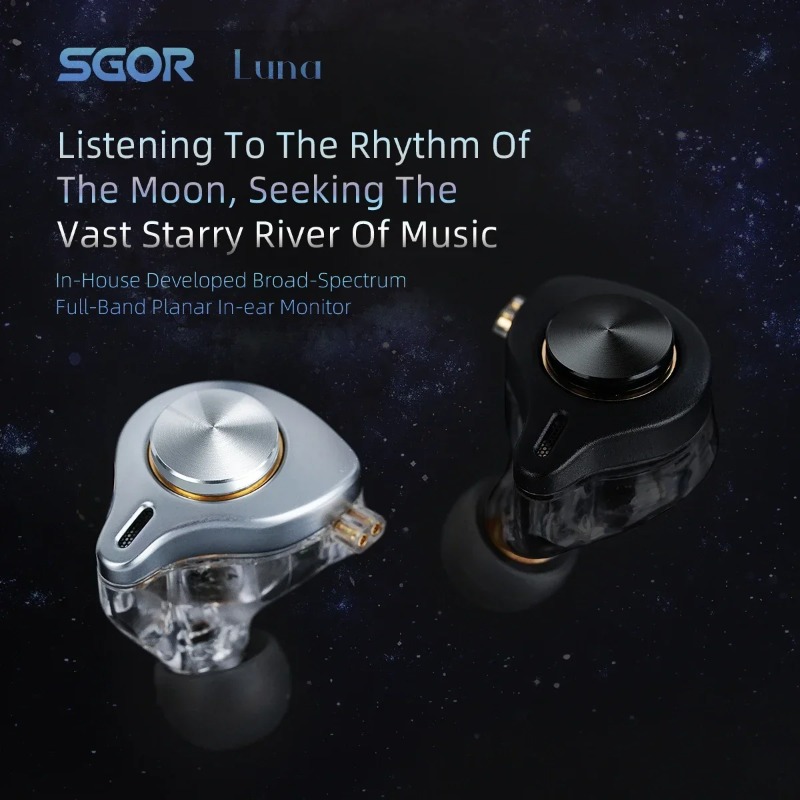 SGOR Luna 13.5MM Planar Driver – Audio Music Dj recenzja i cena
