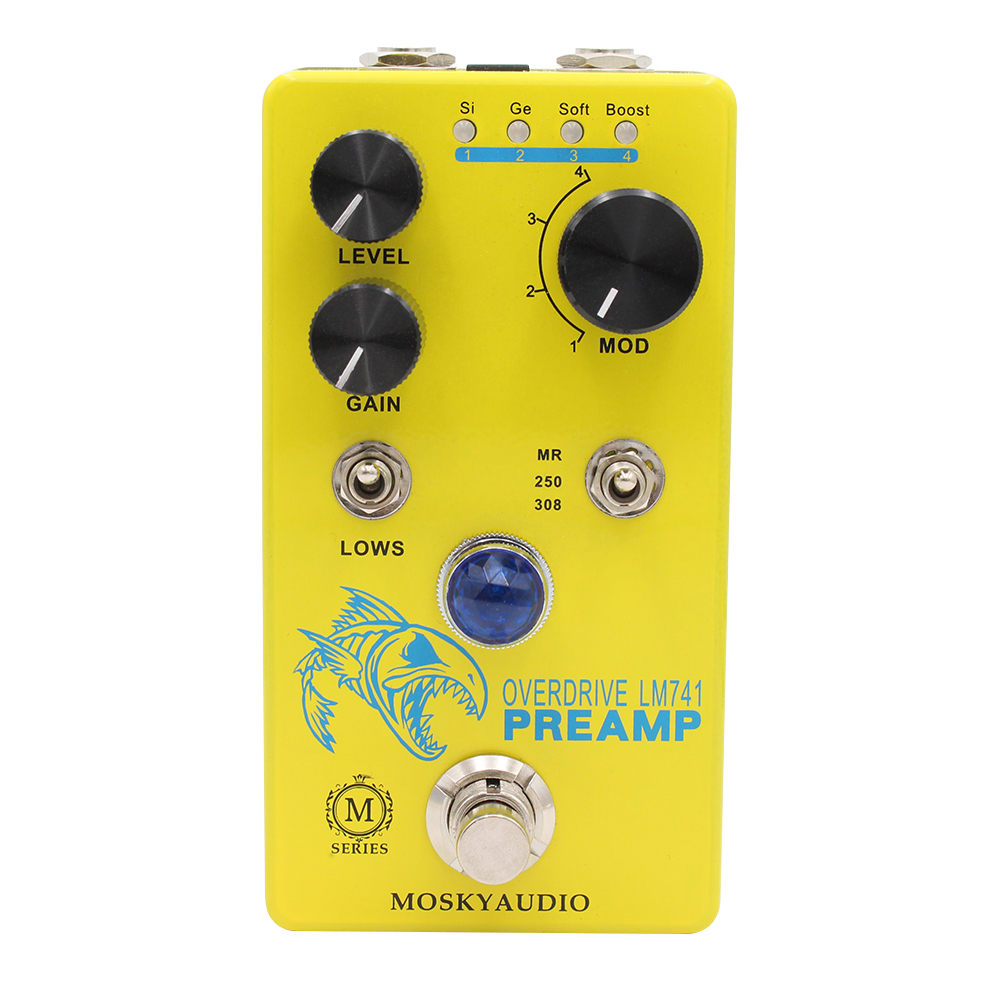 MOSKY LM741 przedwzmacniacz pe – Looper Pedal Guitar recenzja i cena