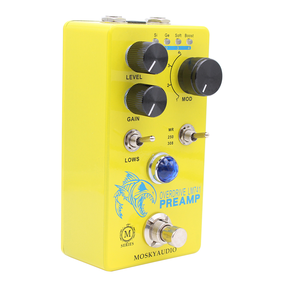 MOSKY LM741 przedwzmacniacz pe – Looper Pedal Guitar recenzja i cena