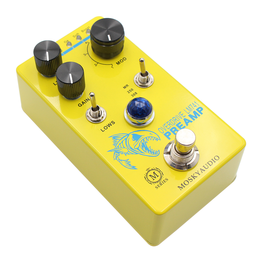 MOSKY LM741 przedwzmacniacz pe – Looper Pedal Guitar recenzja i cena