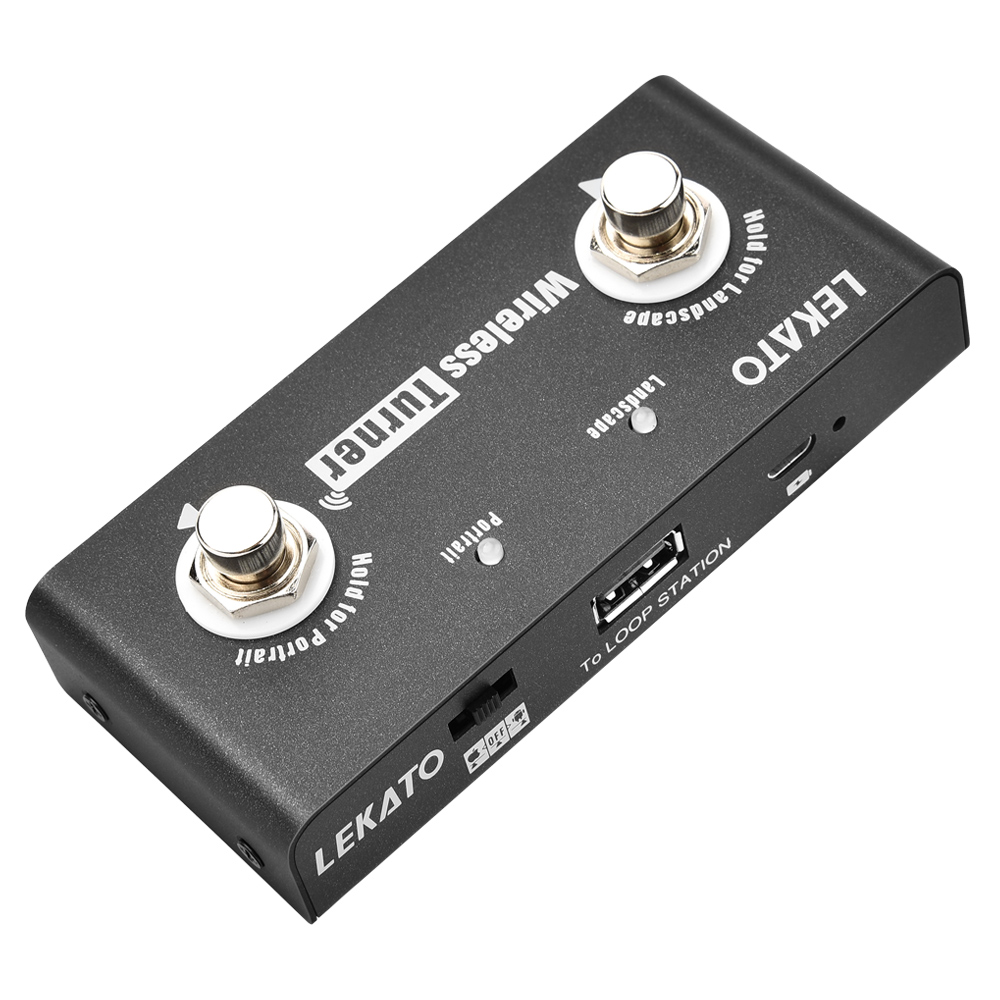 Lekato Bezprzewodowy zewnętrzn – Looper Pedal Guitar recenzja i cena