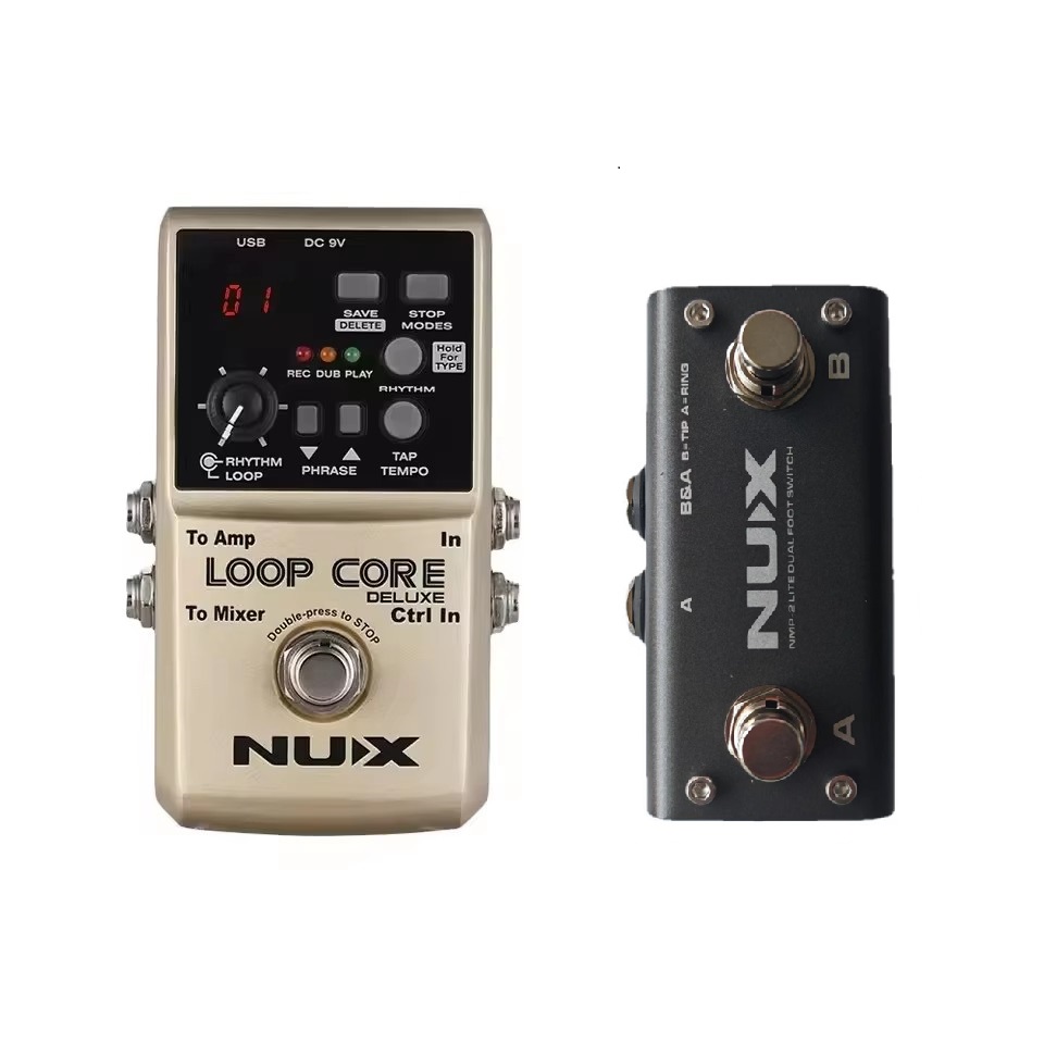 Nux Loop Core Deluxe pedał efe – Looper Pedal Guitar recenzja i cena