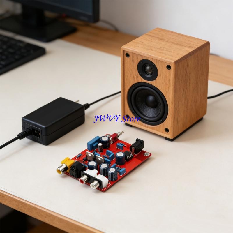 573A TDA1543 CS8412 DACs płyta – Audio Music Enhancer Free recenzja i cena