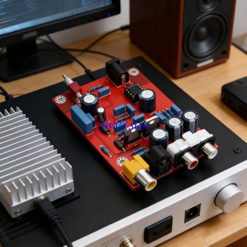 573A TDA1543 CS8412 DACs płyta – Audio Music Enhancer Free recenzja i cena