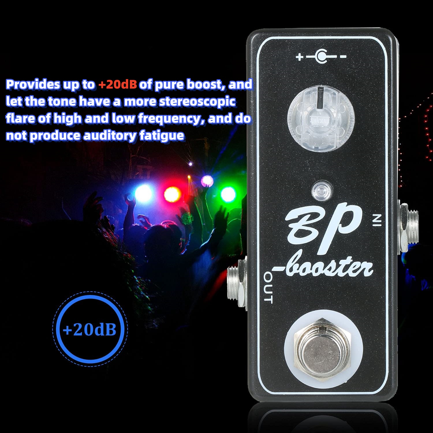 MOSKY Mini BP Booster Clean Bo – Looper Pedal Guitar recenzja i cena