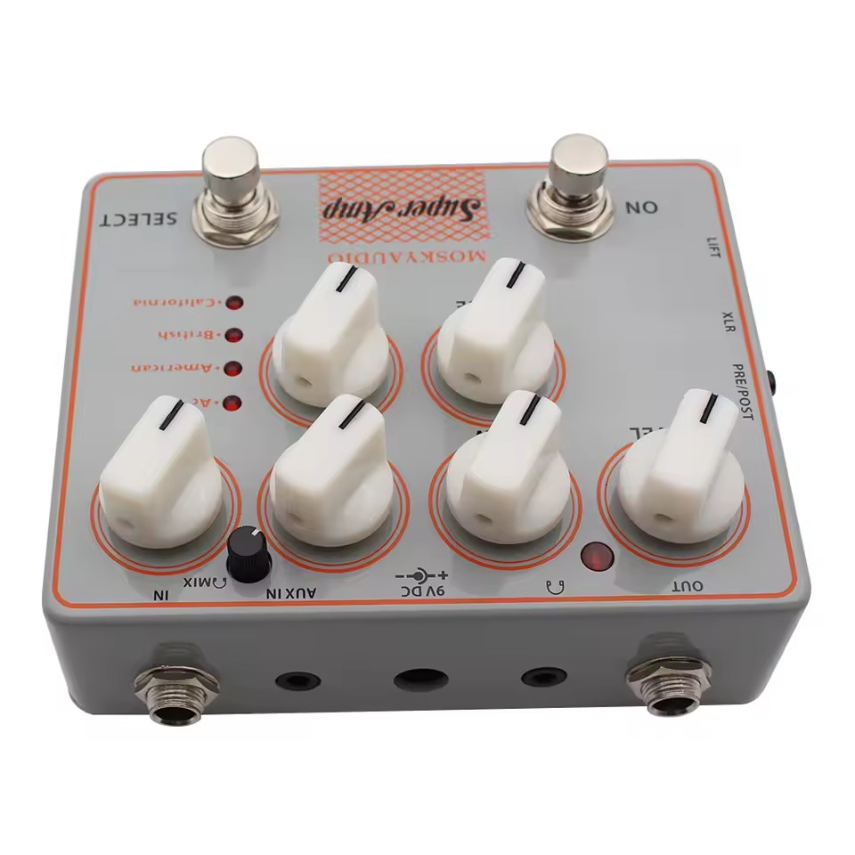 Mosky 4 AMP IN ONE Pedał efekt – Looper Pedal Guitar recenzja i cena
